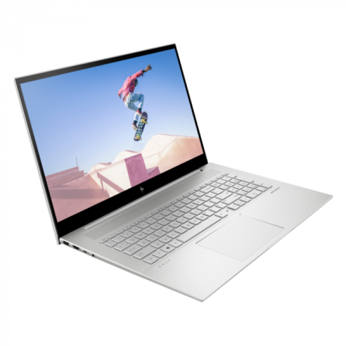 Laptop HP Envy 17-ch1006nq, Intel Core i7-1195G7, 17.3inch, RAM 16GB, SSD 512GB, Intel Iris Xe Graphics, Windows 11, Natural Silver