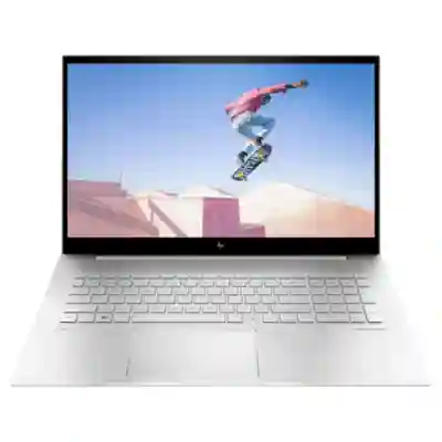 Laptop HP Envy 17-ch1009nq, Intel Core i5-1155G7, 17.3inch, RAM 16GB, SSD 1TB, Intel Iris Xe Graphics, Windows 11, Natural Silver