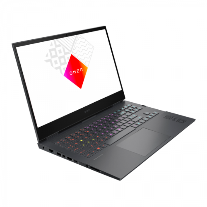 Laptop HP OMEN 16-c0012nq, AMD Ryzen 7 5800H, 16.1inch, RAM 16GB, SSD 512GB, nVidia GeForce RTX 3050 Ti 4GB, Free DOS, Mica Silver