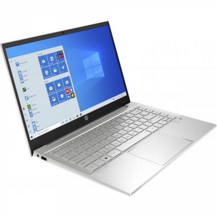 Laptop HP Pavilion 14-dv0010nq, Intel Core i7-1165G7, 14inch, RAM 16GB, SSD 512GB, nVidia GeForce MX450 2GB, Free Dos, Silver