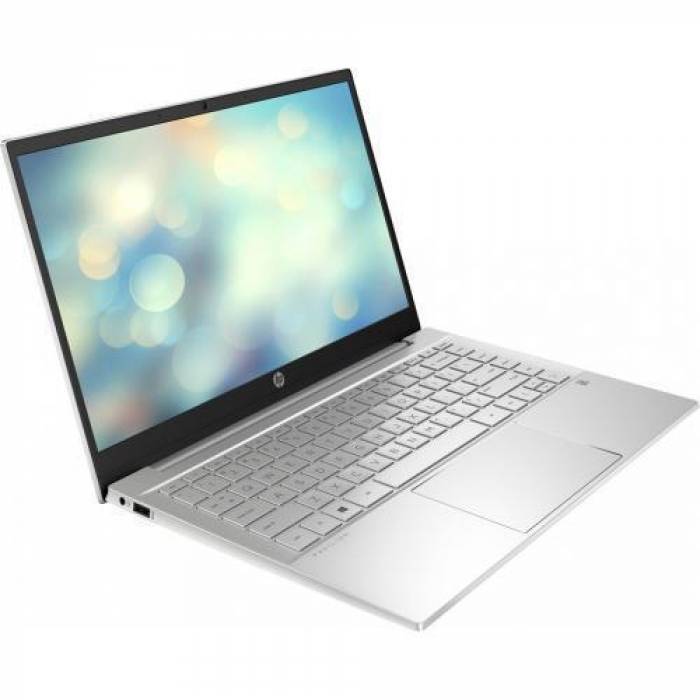 Laptop HP Pavilion 14-dv0086nq, Intel Core i7-1165G7, 14inch, RAM 8GB, SSD 512GB, Intel Iris Xe Graphics, Free DOS, Natural Silver