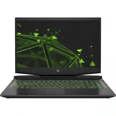 Laptop HP Pavilion 15-dk1005nq, Intel Core i5-10300H, 15.6inch, RAM 8GB, SSD 512GB, nVidia GeForce GTX 1650 Ti 4GB, Free DOS, Shadow Black