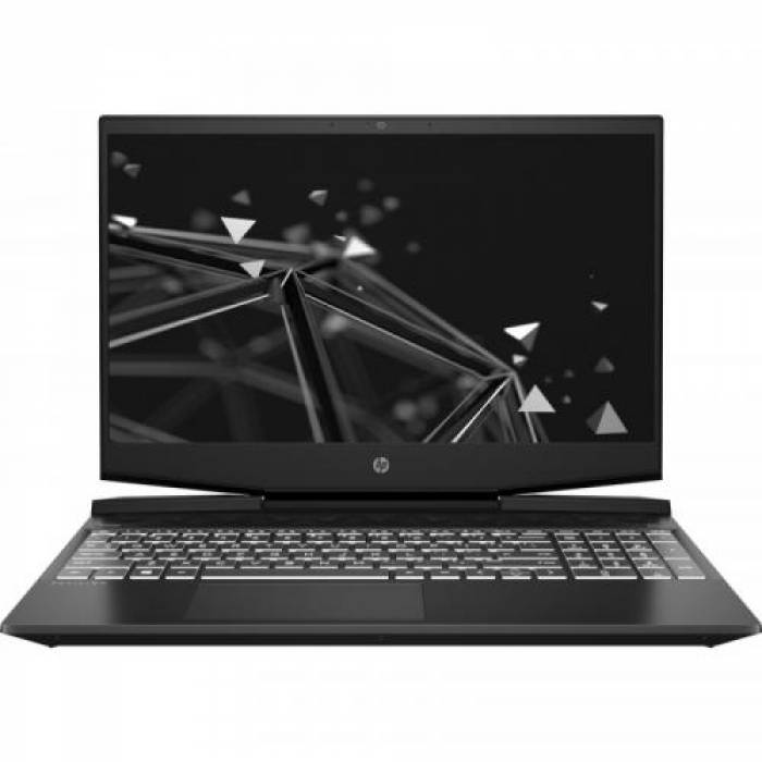 Laptop HP Pavilion 15-dk1023nq, Intel Core i7-10750H, 15.6inch, RAM 16GB, SSD 512GB, nVidia GeForce GTX 1650 Ti 4GB, Free DOS, Shadow Black