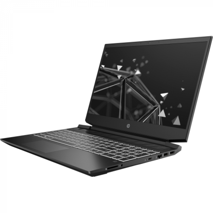 Laptop HP Pavilion 15-ec1034nq, AMD Ryzen 7 4800H, 15.6inch, RAM 16GB, SSD 512GB, nVidia GeForce GTX 1660 Ti Max-Q 6GB, Free DOS, Shadow Black