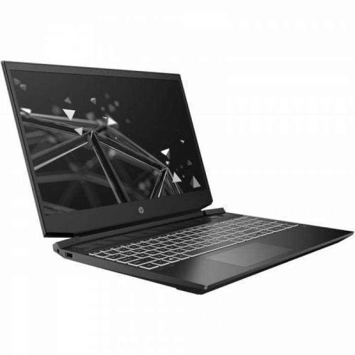 Laptop HP Pavilion 15-ec2000nq, AMD Ryzen 7 5800H, 15.6inch, RAM 16GB, SSD 1TB, nVidia GeForce RTX 3050 Ti 4GB, Free DOS, Shadow Black