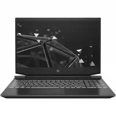 Laptop HP Pavilion 15-ec2024nq, AMD Ryzen 5 5600H, 15.6inch, RAM 8GB, SSD 512GB, nVidia GeForce GTX 1650 4GB, Free DOS, Shadow Black