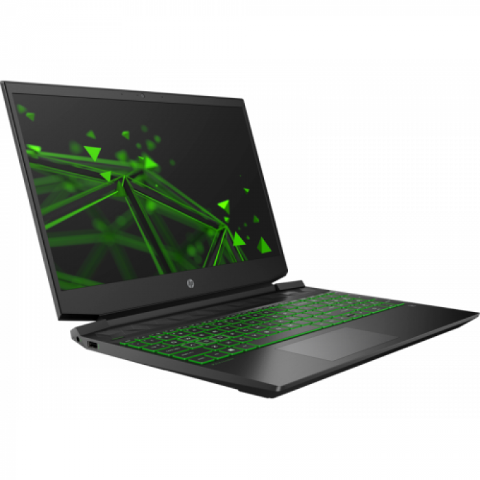 Laptop HP Pavilion 15-ec2104nq, AMD Ryzen 5 5600H, 15.6inch, RAM 8GB, SSD 512GB, nVidia GeForce RTX 3050 Ti 4GB, Free DOS, Shadow Black