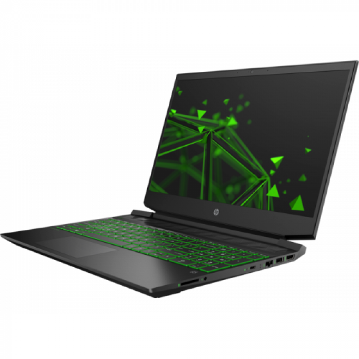 Laptop HP Pavilion 15-ec2104nq, AMD Ryzen 5 5600H, 15.6inch, RAM 8GB, SSD 512GB, nVidia GeForce RTX 3050 Ti 4GB, Free DOS, Shadow Black