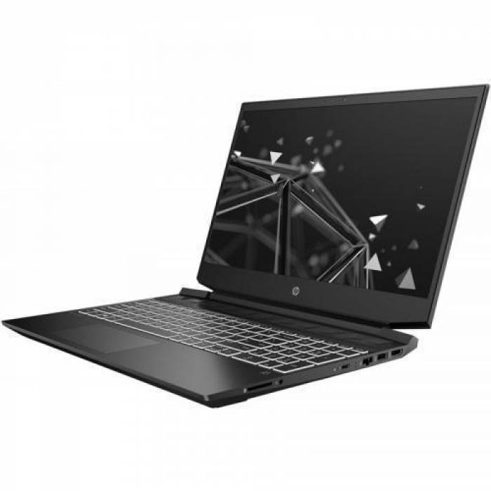 Laptop HP Pavilion 15-ec2109nq, AMD Ryzen 5 5600H, 15.6inch, RAM 8GB, SSD 512GB, nVidia GeForce RTX 3050 4GB, Free DOS, Shadow Black