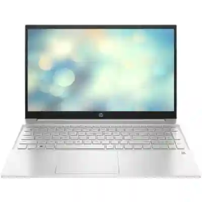 Laptop HP Pavilion 15-eg0003nq, Intel Core i7-1165G7, 15.6inch, RAM 16GB, SSD 512GB, Intel Iris Xe Graphics, Windows 10, Natural Silver