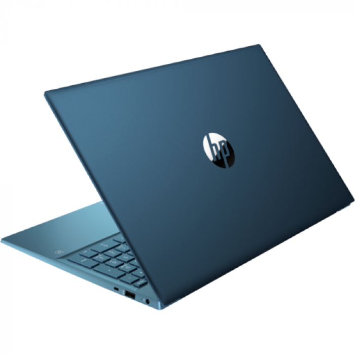 Laptop HP Pavilion 15-eg0013nq, Intel Core i7-1165G7, 15.6inch, RAM 16GB, SSD 512GB, nVidia GeForce MX450 2GB, Free DOS, Fog Blue