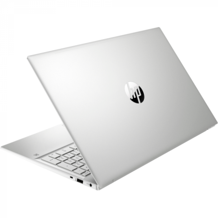 Laptop HP Pavilion 15-eg0014nq, Intel Core i7-1165G7, 15.6inch, RAM 16GB, SSD 512GB, nVidia GeForce MX450 2GB, Free DOS, Natural Silver