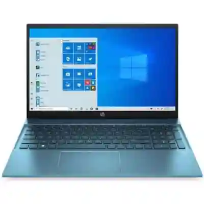 Laptop HP Pavilion 15-eg0028nq, Intel Core i7-1165G7, 15.6inch, RAM 16GB, SSD 512GB, Intel Iris Xe Graphics, Free DOS, Forest Teal