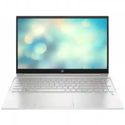 Laptop HP Pavilion 15-eg0081nq, Intel Core i5-1135G7, 15.6inch, RAM 8GB, SSD 512GB, Intel Iris Xe Graphics, Free DOS, Natural Silver