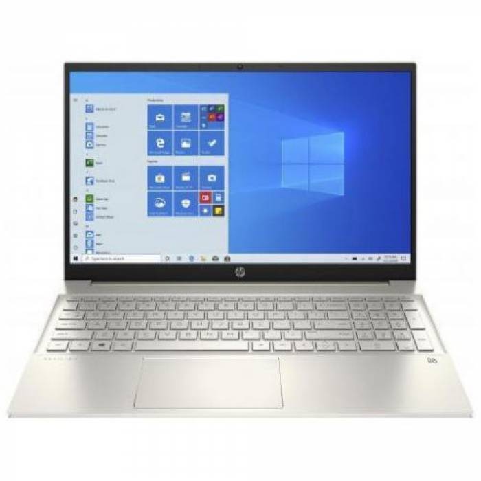 Laptop HP Pavilion 15-eg1002nq, Intel Core i7-1195G7, 15.6inch, RAM 16GB, SSD 1TB, Intel Iris Xe Graphics, Windows 11, Warm Gold