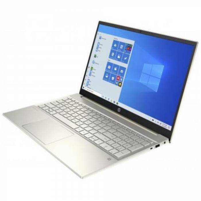 Laptop HP Pavilion 15-eg1002nq, Intel Core i7-1195G7, 15.6inch, RAM 16GB, SSD 1TB, Intel Iris Xe Graphics, Windows 11, Warm Gold