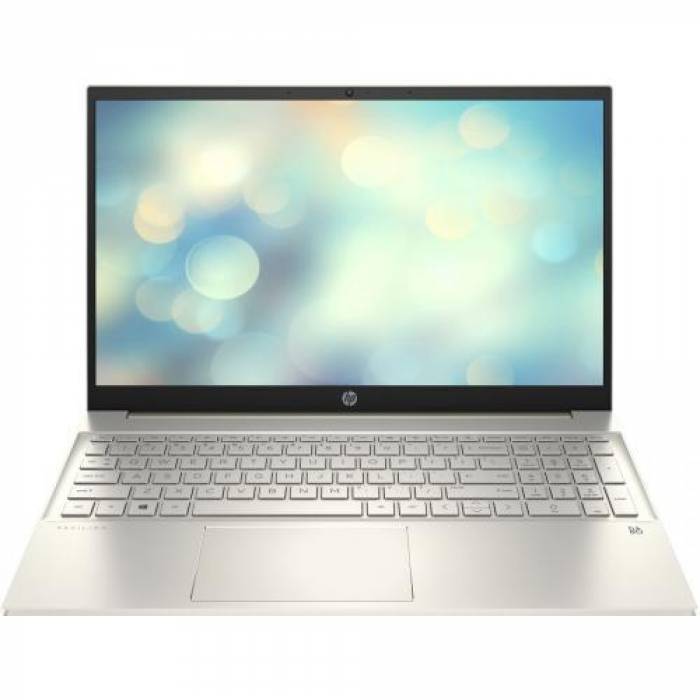 Laptop HP Pavilion 15-eh1025nq,  AMD Ryzen 7 5700U, 15.6inch Touch, RAM 16GB, SSD 1TB, AMD Radeon Graphics, Windows 11, Warm Gold