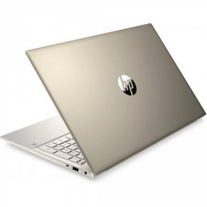 Laptop HP Pavilion 15-eh1025nq,  AMD Ryzen 7 5700U, 15.6inch Touch, RAM 16GB, SSD 1TB, AMD Radeon Graphics, Windows 11, Warm Gold