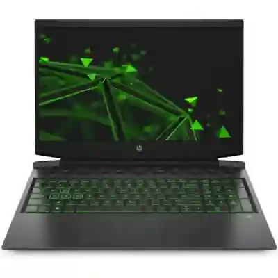 Laptop HP Pavilion 16-a0054nq, Intel Core i5-10300H, 16.1inch, RAM 8GB, SSD 256GB, nVidia GeForce GTX 1650 Ti 4GB, Free DOS, Shadow Black