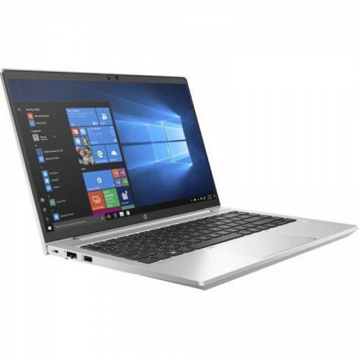 Laptop HP ProBook 440 G8, Intel Core i3-1115G4, 14inch, RAM 8GB, SSD 256GB, Intel UHD Graphics, Free DOS, Pike Silver Aluminium