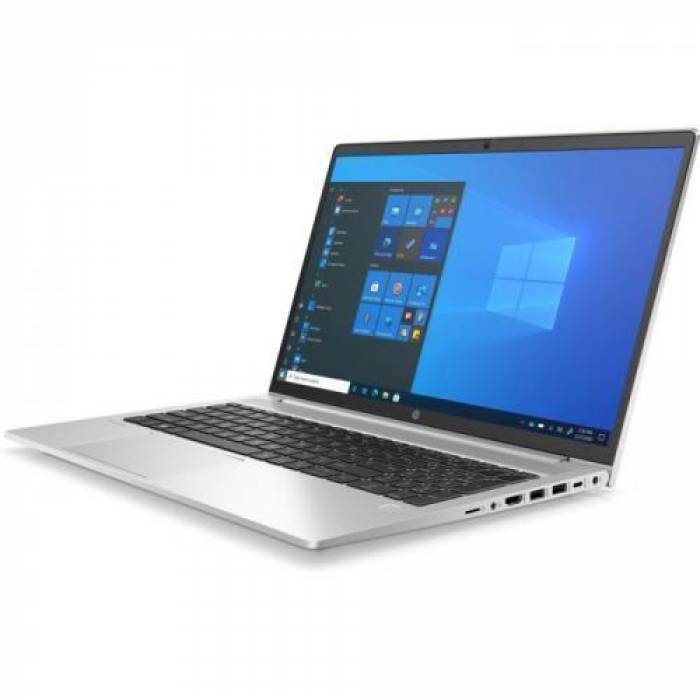 Laptop HP ProBook 450 G8, Intel Core i5-1135G7, 15.6inch, RAM 16GB, SSD 512GB, Intel Iris Xe Graphics, Free DOS, Pike Silver Aluminium