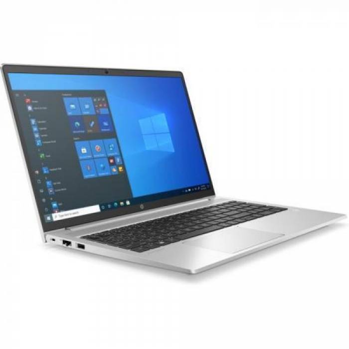 Laptop HP ProBook 450 G8, Intel Core i5-1135G7, 15.6inch, RAM 16GB, SSD 512GB, Intel Iris Xe Graphics, Free DOS, Pike Silver Aluminium