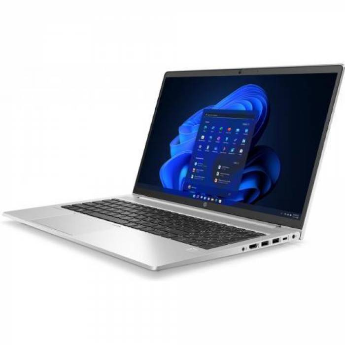 Laptop HP ProBook 450 G8, Intel Core i5-1135G7, 15.6inch, RAM 8GB, SSD 512GB, Intel Iris Xe Graphics, Windows 11 Pro, Pike Silver Aluminium