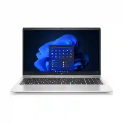 Laptop HP ProBook 450 G9, Intel Core i7-1255U, 15.6inch, RAM 16GB, SSD 512GB, Intel Iris Xe Graphics, Windows 11 Pro, Silver