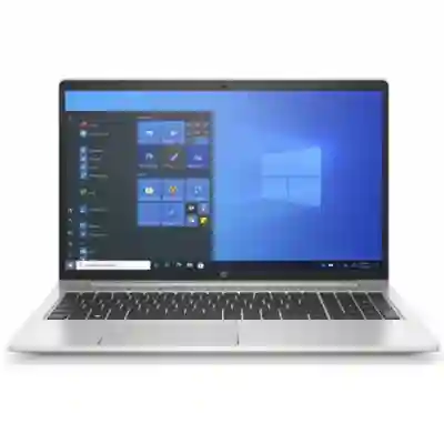 Laptop HP ProBook 455 G8, AMD Ryzen 5 5600U, 15.6inch, RAM 8GB, SSD 256GB, AMD Radeon Graphics, Windows 10 Pro, Silver