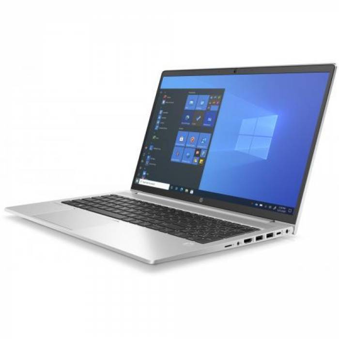 Laptop HP ProBook 455 G8, AMD Ryzen 5 5600U, 15.6inch, RAM 8GB, SSD 256GB, AMD Radeon Graphics, Windows 10 Pro, Silver