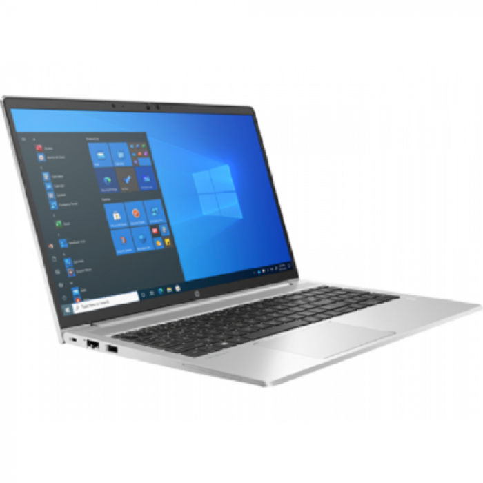 Laptop HP ProBook 650 G8, Intel Core i5-1135G7, 15.6inch, RAM 8GB, SSD 512GB, Intel Iris Xe Graphics, Windows 10 Pro, Silver