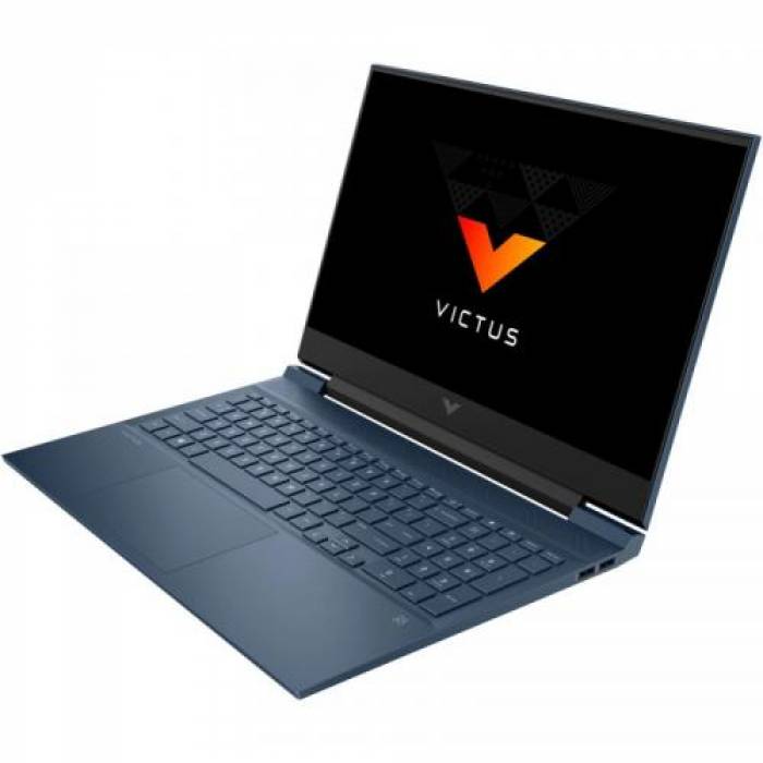 Laptop HP Victus 15-d1009nq , Intel Core i5-12500H, 15.6inch, RAM 16GB, SSD 512GB, nVidia GeForce RTX 3060 6GB, Free DOS,  Performance Blue