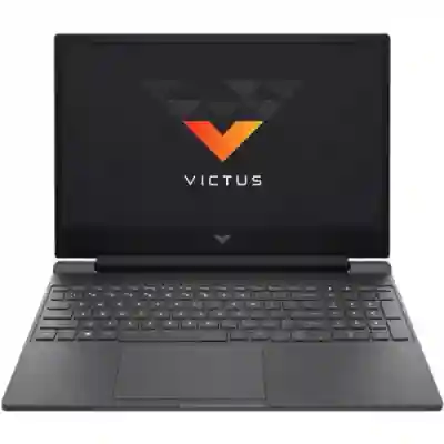 Laptop HP Victus 15-fa0019nq, Intel Core i7-12700H, 15.6inch, RAM 8GB, SSD 512GB, nVidia GeForce GTX 1650 4GB, Free DOS, Mica Silver