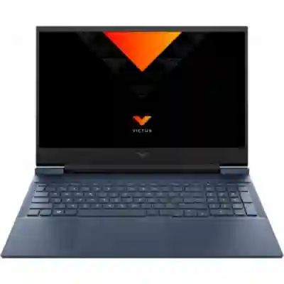 Laptop HP Victus 15-fb0009nq, AMD Ryzen 5 5600H, 15.6inch, RAM 16GB, SSD 512GB, nVidia GeForce RTX 3050 Ti 4GB, Free DOS, Performance Blue