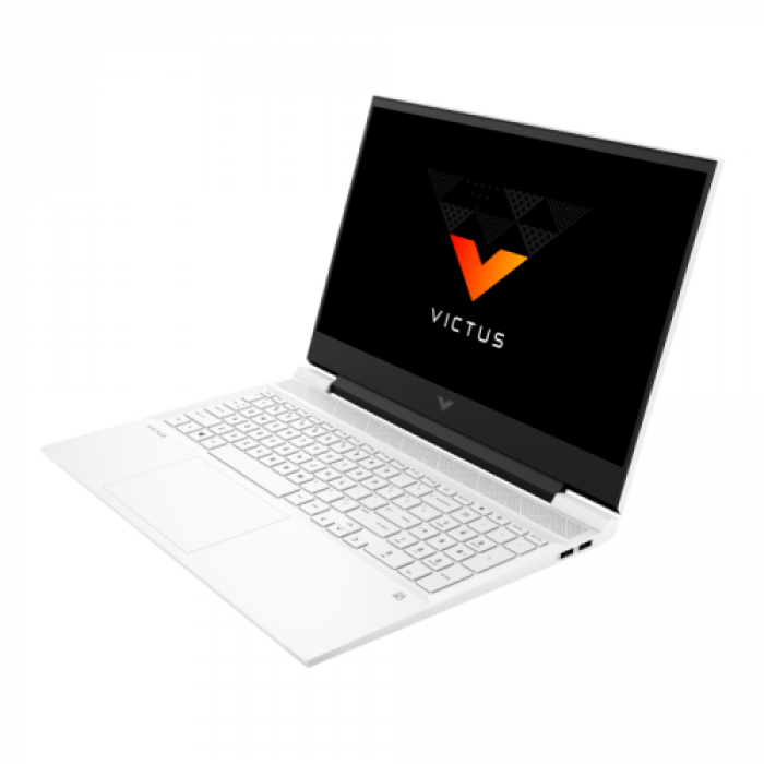 Laptop HP Victus 15-fb0025nq, AMD Ryzen 7 5800H, 15.6inch, RAM 16GB, SSD 512GB, nVidia GeForce GTX 1650 4GB, Free DOS, Ceramic White