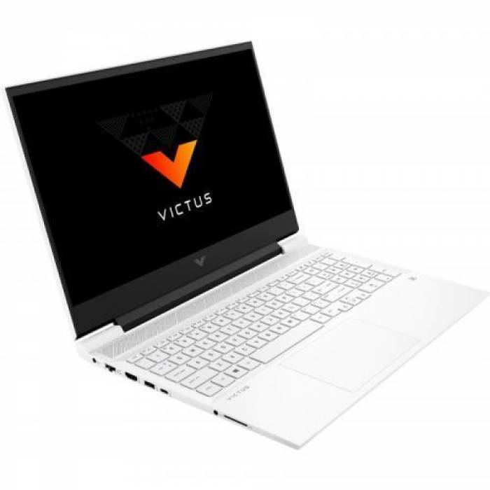 Laptop HP Victus 16-d0038nq, Intel Core i5-11400H, 16.1inch, RAM 16GB, SSD 512GB, nVidia GeForce RTX 3050 4GB, Free DOS, Ceramic White