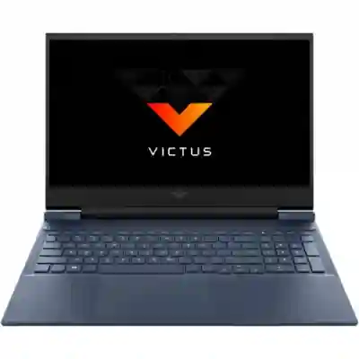 Laptop HP Victus 16-d0095nq, Intel Core i5-11400H, 16.1inch, RAM 16GB, SSD 512GB, nVidia GeForce RTX 3050 Ti 4GB, Free DOS, Performance Blue