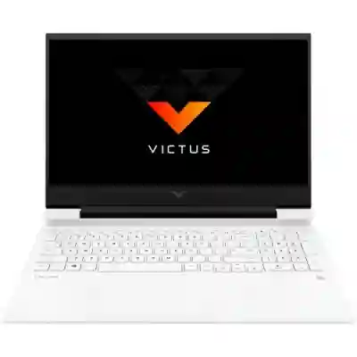 Laptop HP Victus 16-d0102nq, Intel Core i5-11400H, 16.1inch, RAM 8GB, SSD 512GB, nVidia GeForce RTX 3050 Ti 4GB, Free DOS, Ceramic White