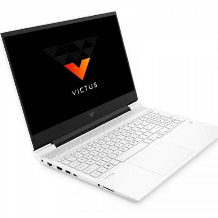 Laptop HP Victus 16-d1010nq, Intel Core i5-12500H, 16.1inch, RAM 16GB, SSD 512GB, nVidia GeForce RTX 3060 6GB, Free DOS, Ceramic White