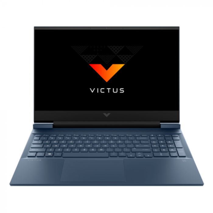 Laptop HP Victus 16-e1019nq, AMD Ryzen 6 6600H, 16.1inch, RAM 8GB, SSD 512GB, nVidia GeForce RTX 3050 4GB, Free DOS, Performance Blue