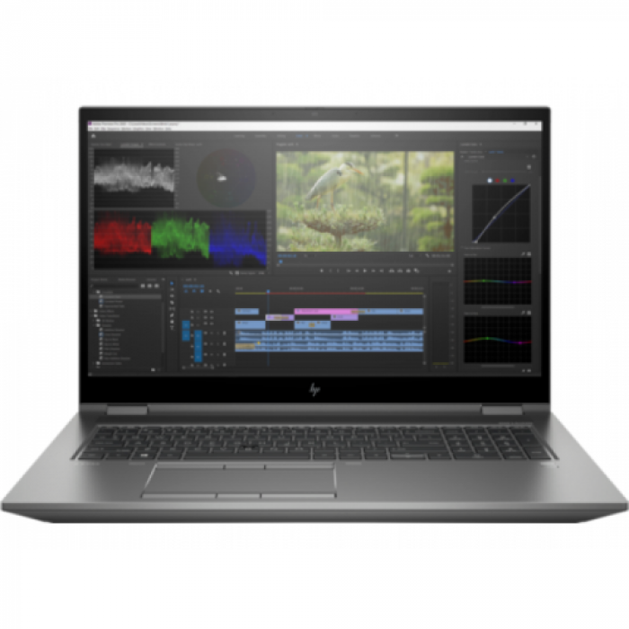 Laptop HP ZBook Fury 15 G8, Intel Core i9-11950H, 15.6inch, RAM 32GB, SSD 1TB, nVidia RTX A4000 8GB, Windows 10 Pro, Dark Ash