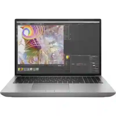 Laptop HP ZBook Fury 16 G9, Intel Core i7-12800HX, 16inch, RAM 16GB, SSD 512GB, nVidia RTX A1000 4GB, Windows 11 Pro, Gray