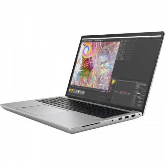 Laptop HP ZBook Fury 16 G9, Intel Core i7-12800HX, 16inch, RAM 16GB, SSD 512GB, nVidia RTX A1000 4GB, Windows 11 Pro, Gray