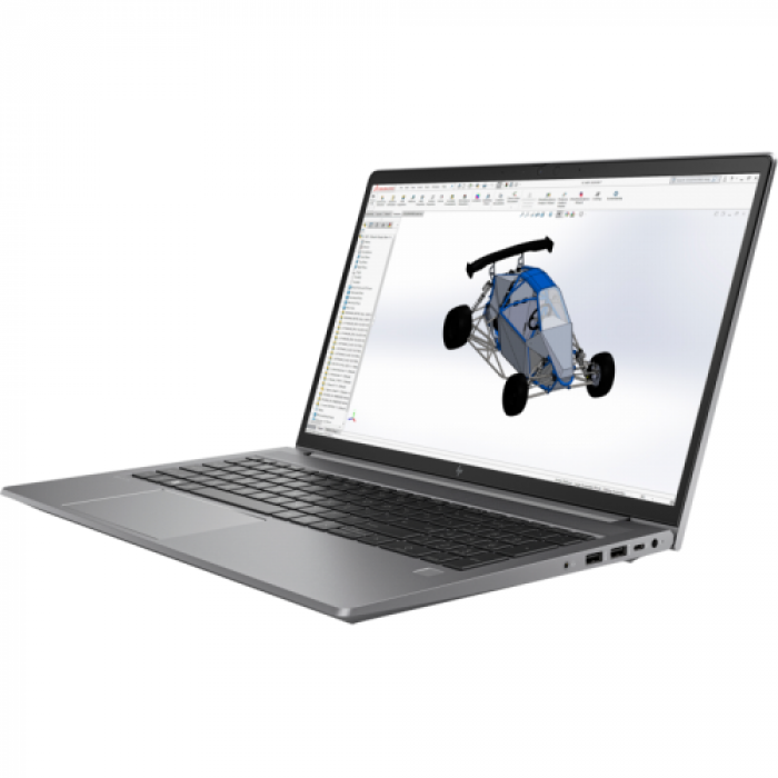 Laptop HP Zbook Power G9, Intel Core i7-12700H, 15.6inch, RAM 32GB, SSD 1TB, nVidia RTX A1000 4GB, Windows 11 Pro, Grey