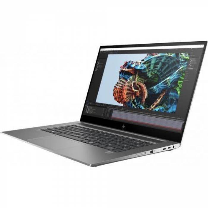 Laptop HP Zbook Studio G8, Intel Core i7-11800H, 15.6inch, RAM 16GB, SSD 512GB, nVidia GeForce RTX 3060 6GB, Windows 11 Pro, Turbo Silver