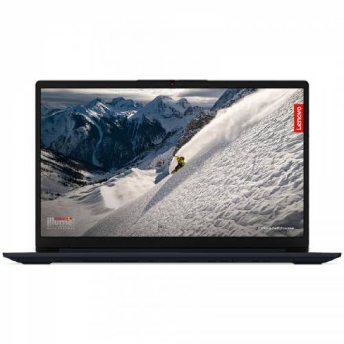 Laptop Lenovo IdeaPad 1 15AMN7, AMD Ryzen 5 7520U, 15.6inch, RAM 8GB, SSD 256GB, AMD Radeon 610M, Windows 11, Abyss Blue