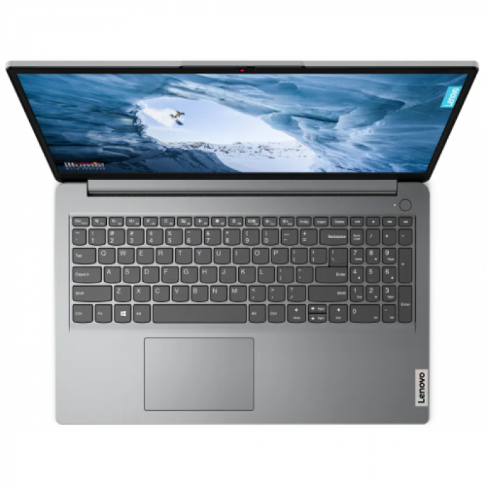 Laptop Lenovo IdeaPad 1 15IAU7, Intel Pentium Gold 8505, 15.6inch, RAM 8GB, SSD 256GB, Intel UHD Graphics, No OS, Cloud Grey