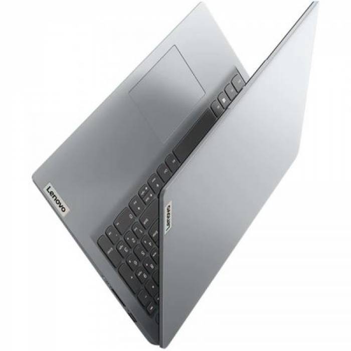 Laptop Lenovo IdeaPad 1 15IGL7, Intel Celeron N4120, 15.6inch, RAM 8GB, SSD 256GB, Intel UHD Graphics 600, No OS, Cloud Grey