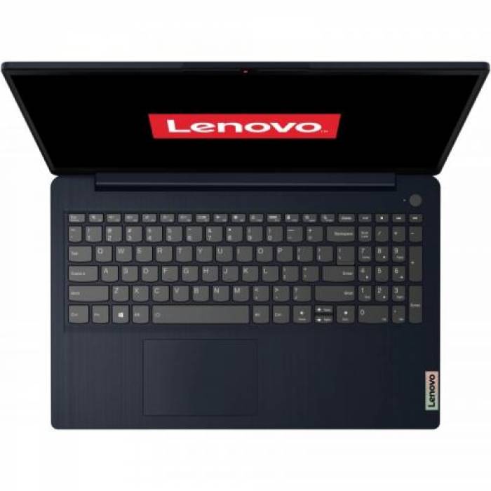 Laptop Lenovo IdeaPad 3 15ALC6, AMD Ryzen 5 5500U, 15.6inch, RAM 8GB, SSD 512GB, AMD Radeon Graphics, Windows 11, Abyss Blue