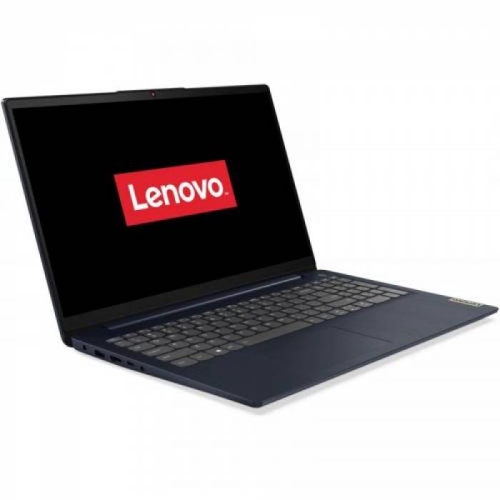 Laptop Lenovo IdeaPad 3 15ALC6, AMD Ryzen 5 5500U, 15.6inch, RAM 8GB, SSD 512GB, AMD Radeon Graphics, Windows 11, Abyss Blue